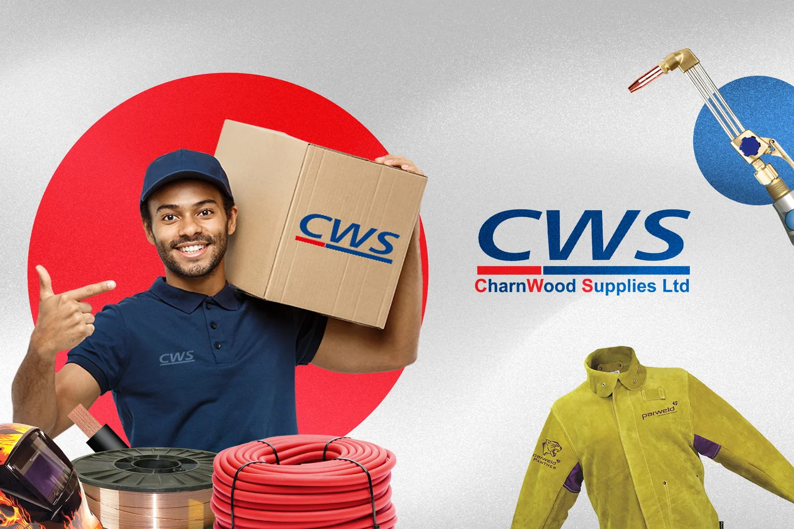 The Charnwood Supplies Shopify storefront showing a hardware category page with stock and price filters